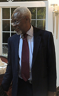 Former Jamaica Prime Minister P.J. Patterson