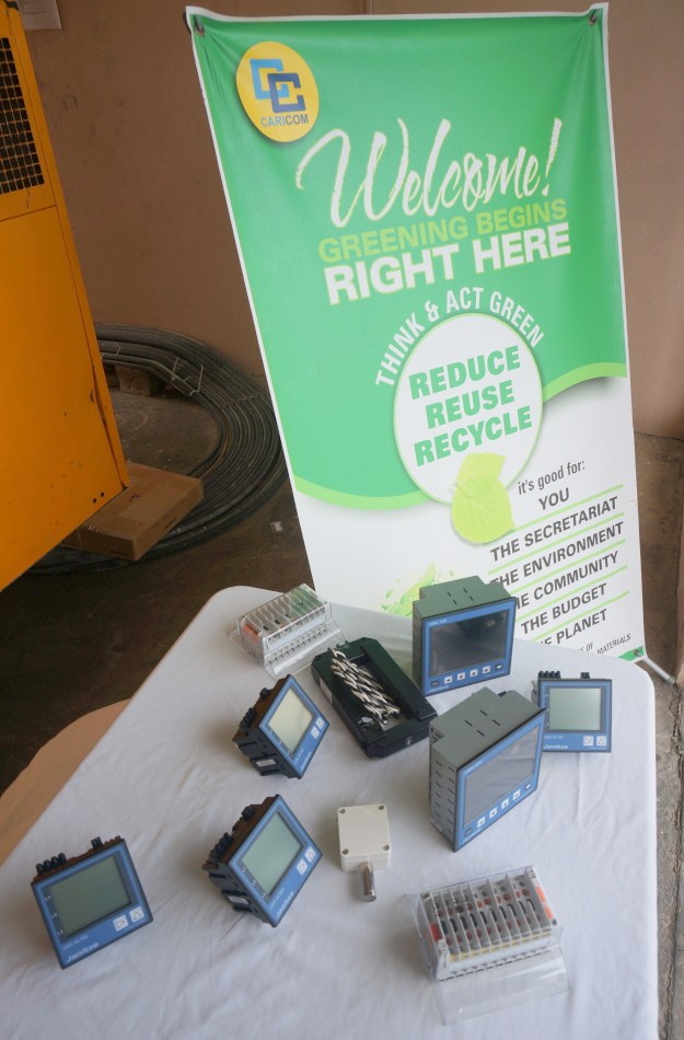 The equipment that was presented to the Secretariat in March 2016