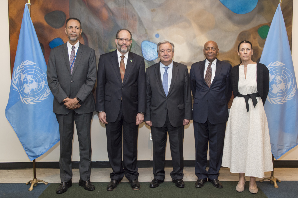Members of the CARICOM, UN delegations