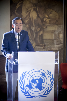 United Nations Secretary-General Ban Ki Moon (Photo via UN)