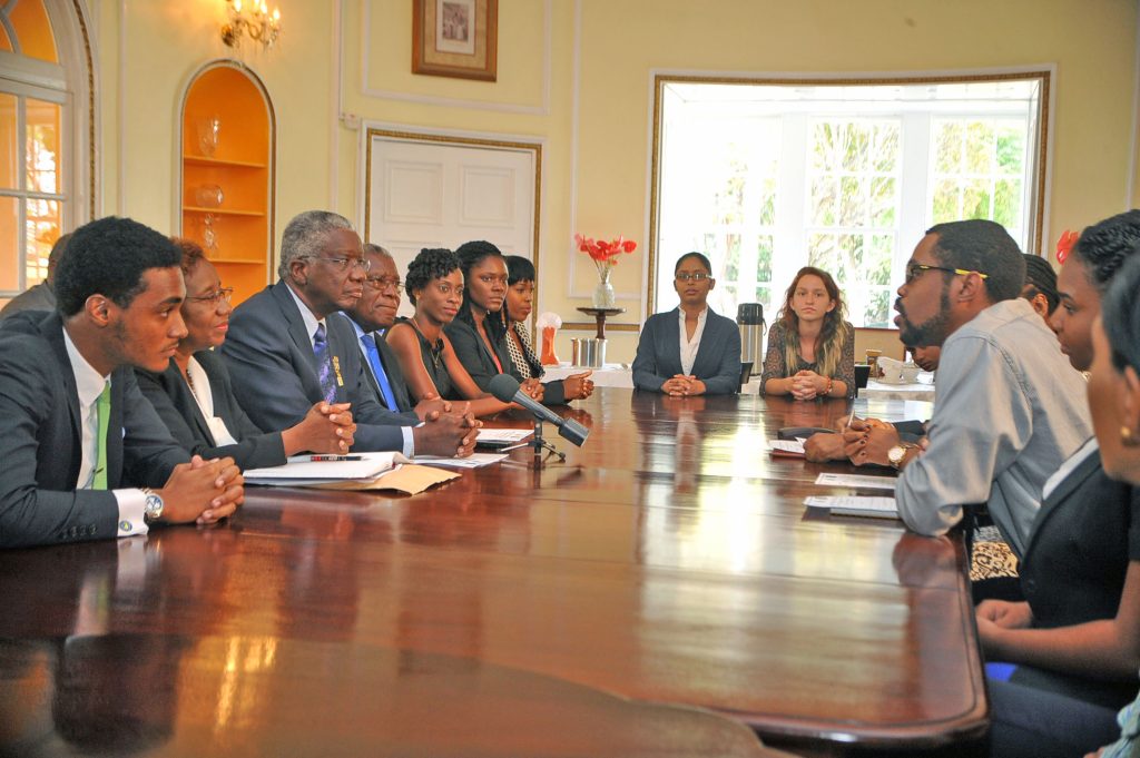 Barbados_CXC_Exchange students