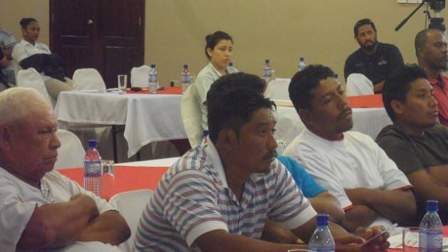 Fishermen from across Belize will see major benefits from the MCCAP project, which seeks to re-train them in alternative livelihoods to lessen the impact of climate change in their communities. (Photo via Aaron Humes/IPS)