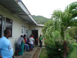 Bequia_before_bequia_hospital_patients_standing_outside