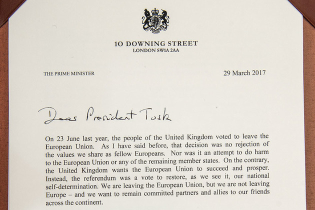 (Photo via Office of the Prime Minister, Britain)