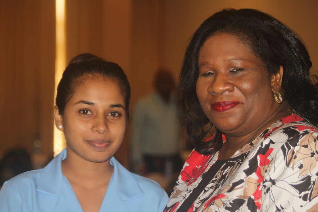 GIRLS IN ICT! Ms Jennifer Britton, Deputy Programme Manager, ICT4D, CARICOM Secretariat and one of the participants at the Symposium