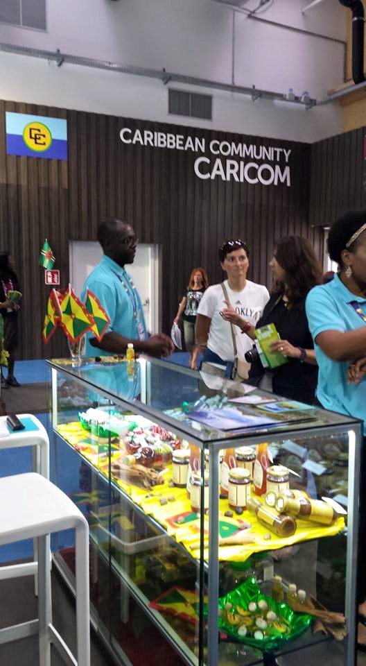The Grenada booth at Expo Milano 2015