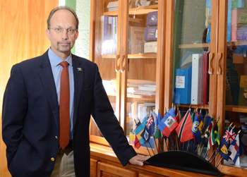 Dr. James Hospedales, Executive Director, CARPHA