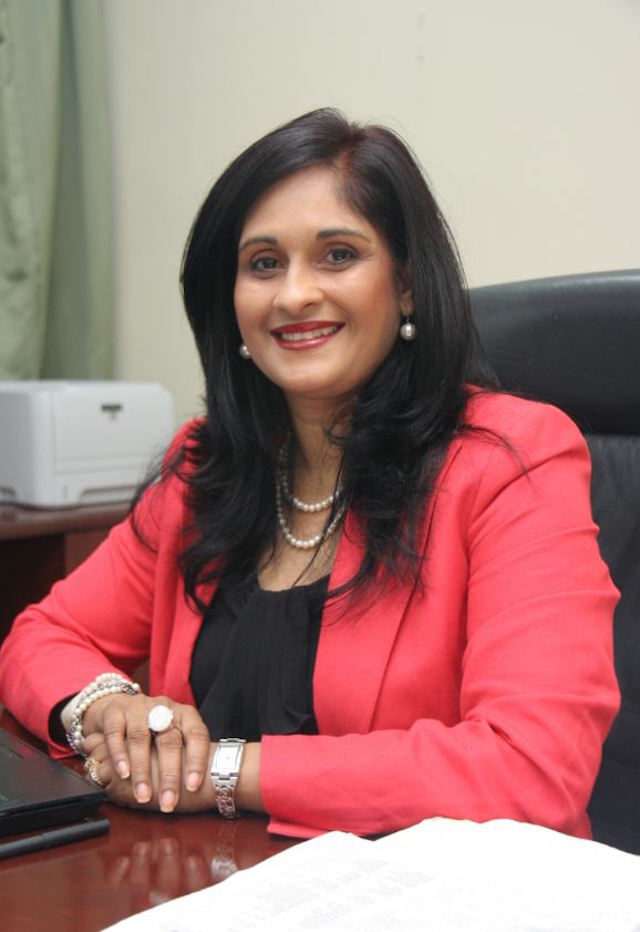 Head of the Caribbean Centre for Competitiveness, Indera Sagewan-Ali (Photo via Antigua Observer)