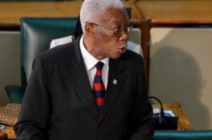 Jamaica Minister of Foreign Affairs and Foreign Trade, Senator A.J. Nicholson