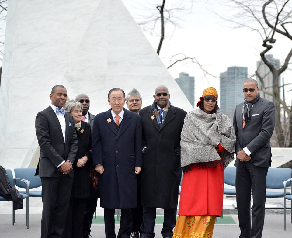 Jamaica PM at UN memorial