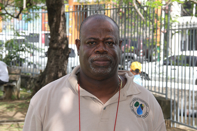 Forest Technician Joel Poyer says residents of St. Vincent and the Grenadines must play closer attention to how their own actions are exacerbating the effects of climate change. (Photo by Kenton X. Chance/IPS)