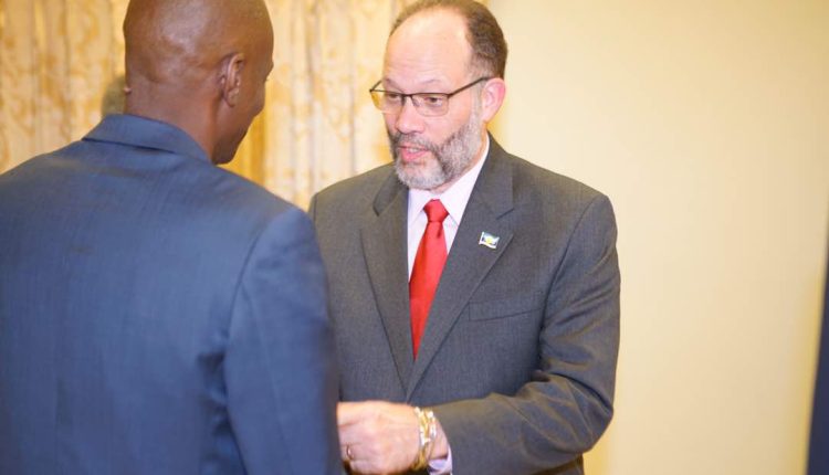 2017 SG Visit – SG and Haiti President
