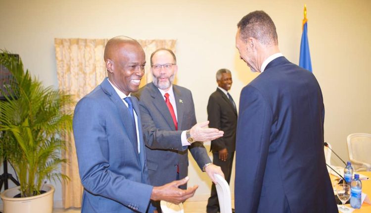 2017 SG visit – Haiti President, SG, ASG Granderson