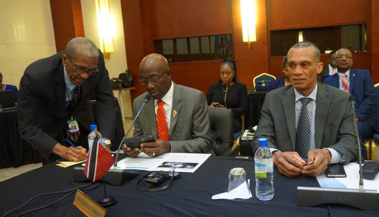 ASG Slater, PM Rowley, Min Moses