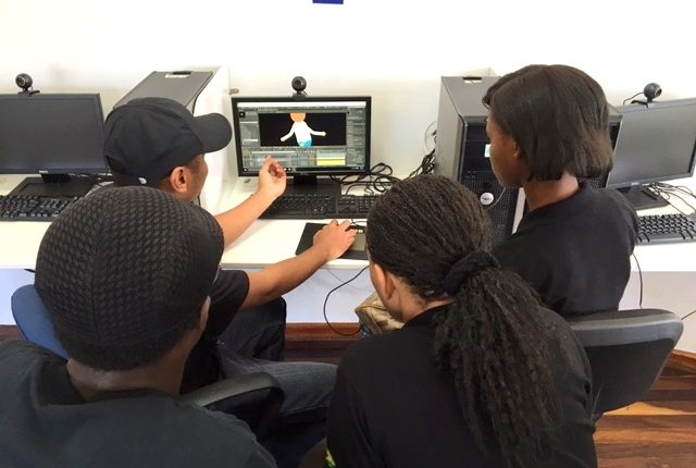 Animation demonstration at Totness Creations