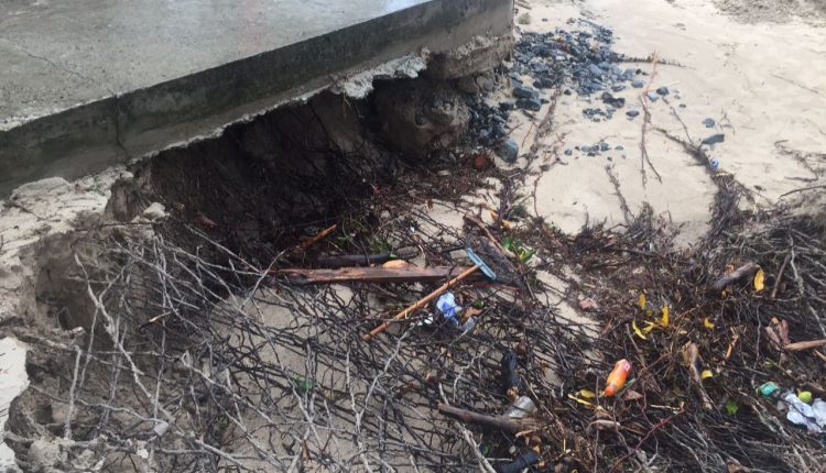 BVI Flash Flood debris