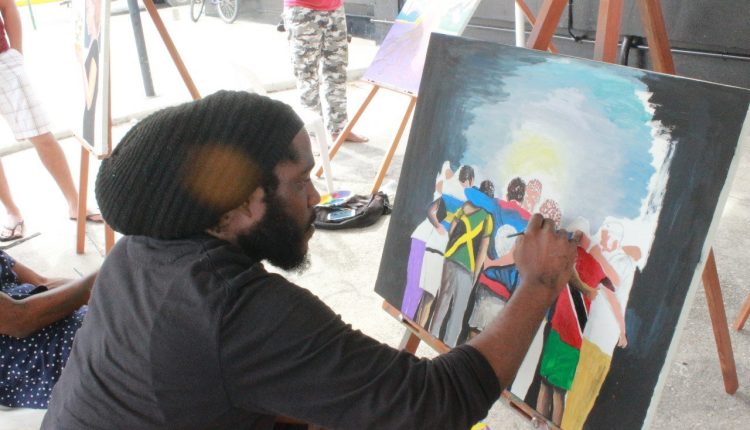 Belize What CARICOM Means to Me – finishing touches