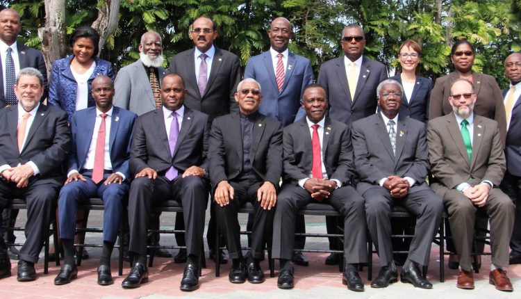 CARICOM Heads – Official photo