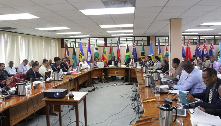 CARICOM Trade delegates