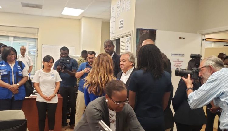 CDEMA, UNSG visit (CDEMA)