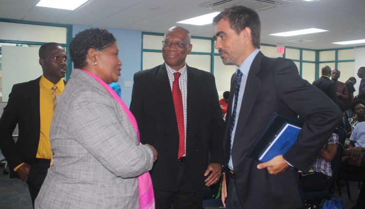 CEBO Barbados – Ms Royer in discussion