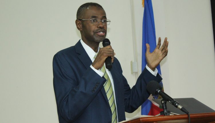 CEM Launch – Dr René Jean-Jumeau, the ED of the Institut Haïtien de l’Energie