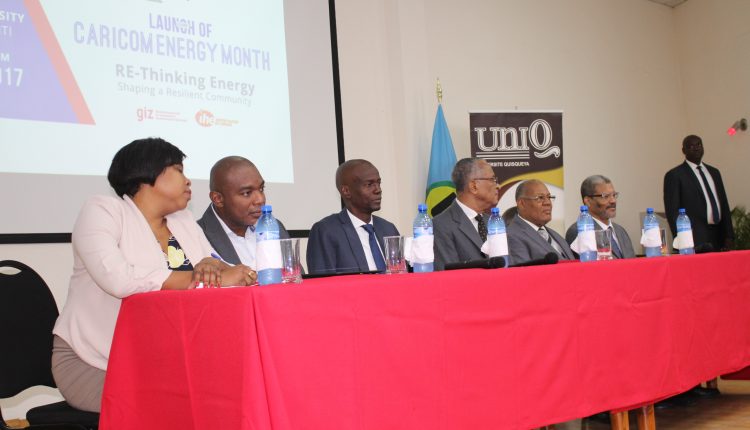 CEM Launch – Head Table, Dr. Gardner and Haiti President