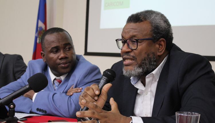 CEM Launch – a participant makes a point