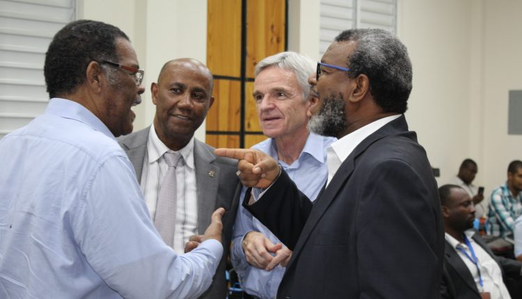 CEM Launch – guests in conversation