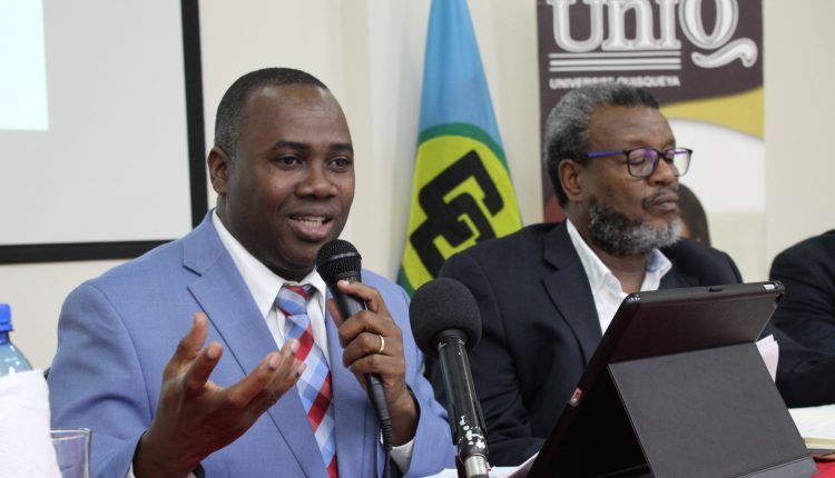 CEM Launch – participant makes a point at technical session