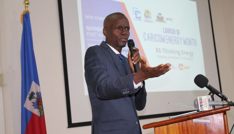 CEm Launch – Haiti President gestures