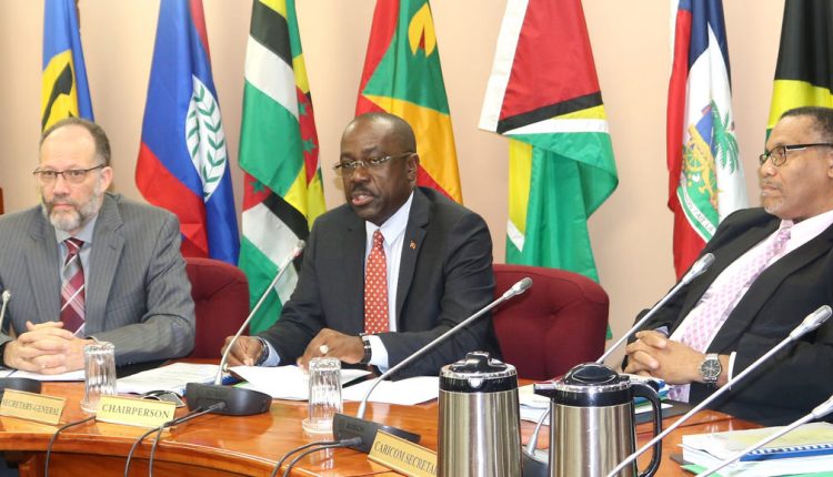 COTED Ministers Head Table