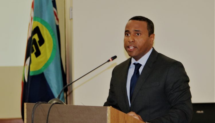 CSME Consultation – Justin Ram at podium