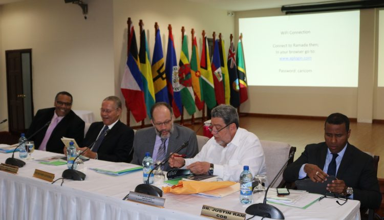 CSME Consultation head table