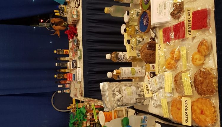 CWA MarketPlace – CARDI booth foods made of coconut