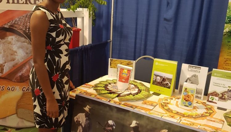 CWA Marketplace – lady at a booth