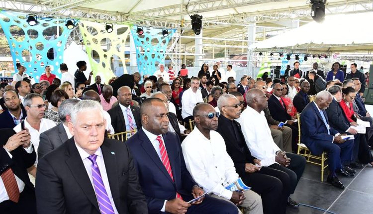 Dignitaries at Argyle opening