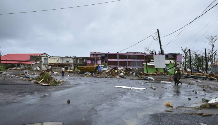 Dominica Hurricane devastation
