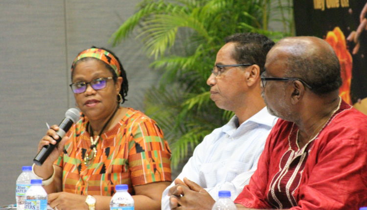 Dr Brown introduces panelist