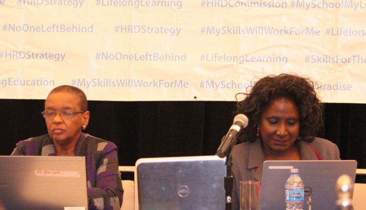 Flashback – HRD Strategy meeting in Georgetown Ms Bernard, Ms McPherson