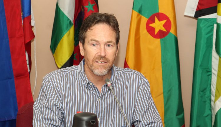 Glynn Morris at software handing over ceremony 3 May 2017