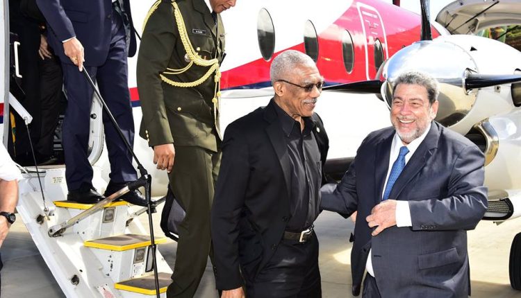 Gonsalves greets Granger in SVG