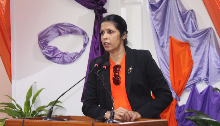 IWD 2018 – DSG addresses Forum at podium