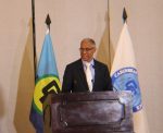 Justice Adrian Suanders, President of the Caribbean Court of Justice