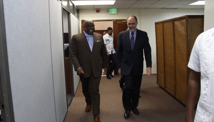 PM Harris, SG walk the corridor