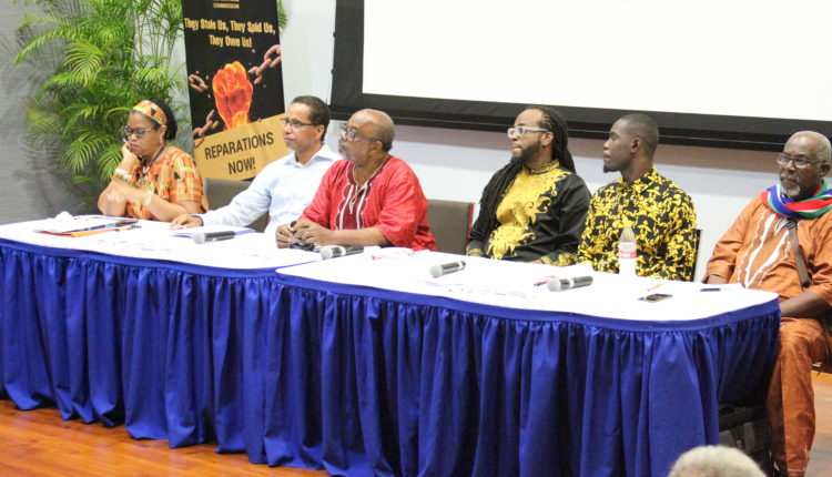 Panelists and moderator