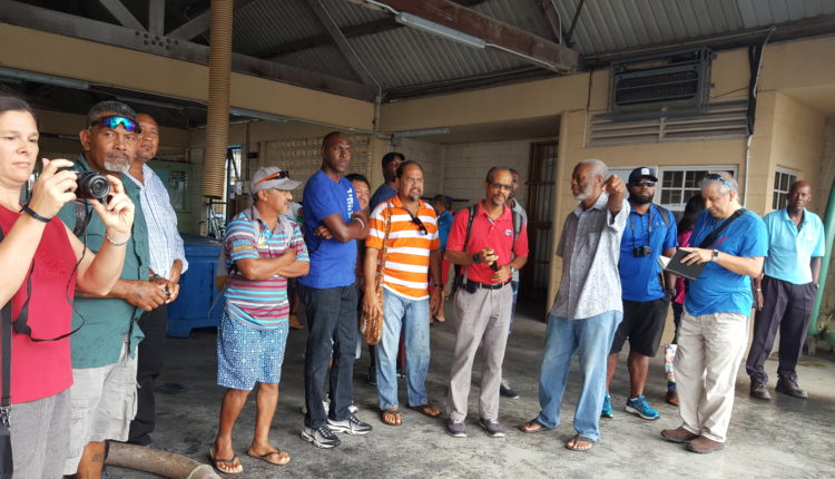Participants from the Caribbean and Pacific SIDs visited fisheries sites in Barbados (00000002)