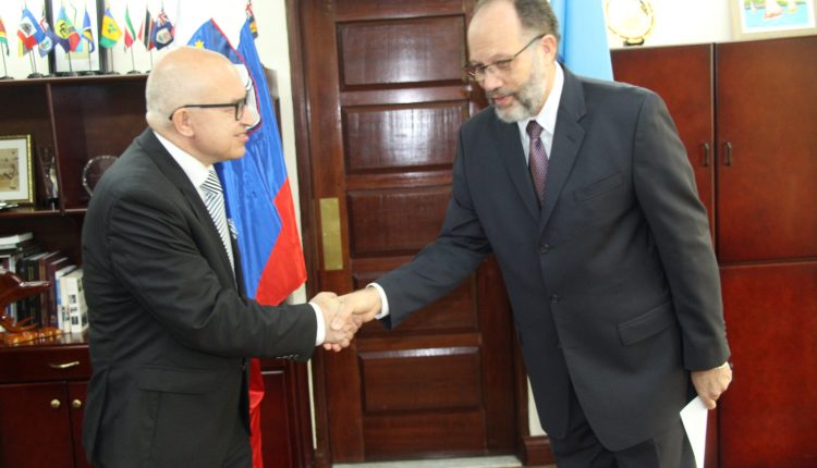 Slovenis presentation of credentials 21 March, 2018 – handshake