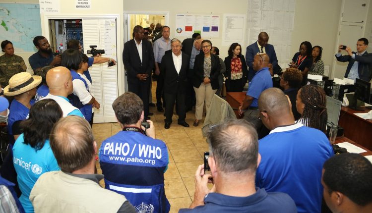 UNSG meets NEMA (Bahamas Govt. Information Service)