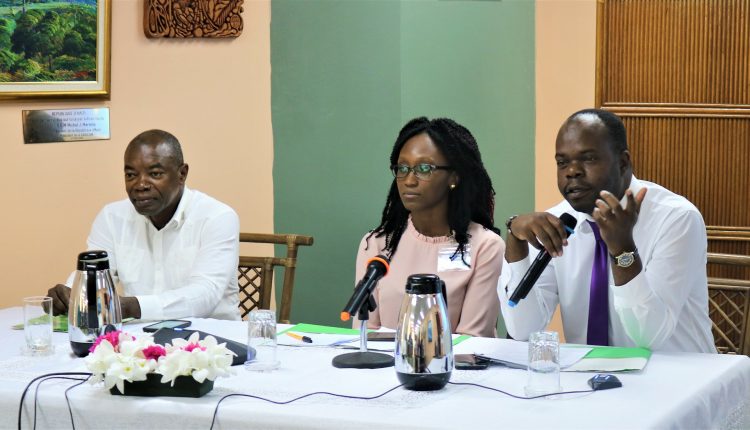 World Biodiversity Day discussion three panellists